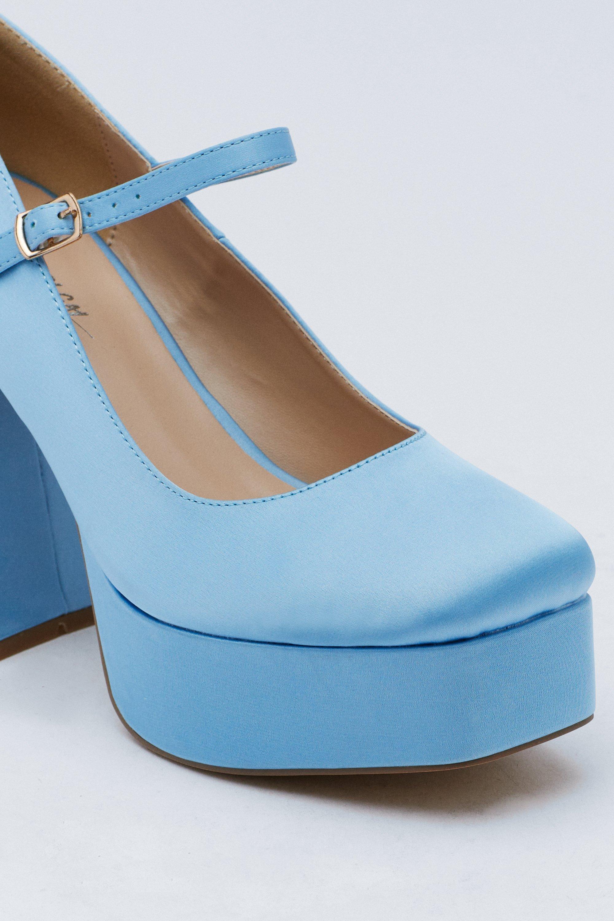 Light blue store mary janes